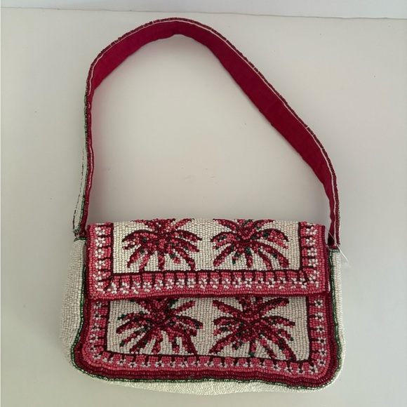 NWOT Maeve The Fiona Beaded Bag: Resort Edition - Picture 3 of 14